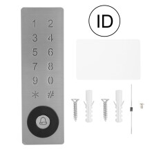 Waterproof Smart Lock Easy Install Keyless Entry Door Lock Smart Deadbolt Lock Bluetooth App Control Electronic Keypad IC Card Unlock Wireless Access