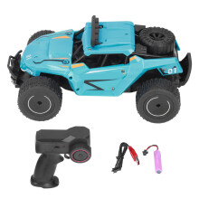 Carrinho RC Bomba de Água com Mecanismo de Elevação Oculto, Caminhão RC de 6 Rodas para Crianças, Farol Realista Brilhante com Luz de Curva e