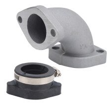 Aluminum Material Corrosion Resistance Intake Manifold Engine Replacement Part Carburetor Air Filter Set Dirt Bike Parts Easy To Install Manual Choke