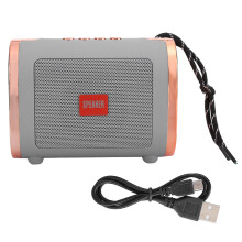 Portable Design Stereo Sound Bluetooth Speaker Music Atmosphere Lights Waterproof Long Battery Life Noise Reduction