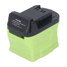 Adattatore per batteria facile da installare per batterie agli ioni di litio, convertitore plug and play per utensili da 18 V, elevata compatibilità
