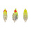 Angelköder, 3,9 g / 34,8 cm sinkender Minnow-Köder, Hartköder, Kunstköder, Angelköder-Set, Geschenkidee für Männer, Süßwasserangeln, Barsch 4