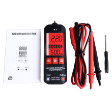 Tester de continuitate Multimetru digital inteligent Alarmă triplă Buzzer Detector de tensiune fără contact Voltmetru de buzunar Multimetru
