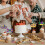 12 τεμάχια διακοσμητικά για cupcakes Mardi Gras, καλύμματα προσώπου για μεταμφίεση, 5