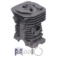 Kit cylindre-piston résistant à la corrosion, aux hautes températures et aux chocs. Pièces de rechange pour tronçonneuse. Résistant à l'usure.