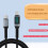 Καλώδιο USB C σε USB C Καλώδιο φόρτισης USB C 100W Καλώδιο γρήγορης φόρτισης με 5