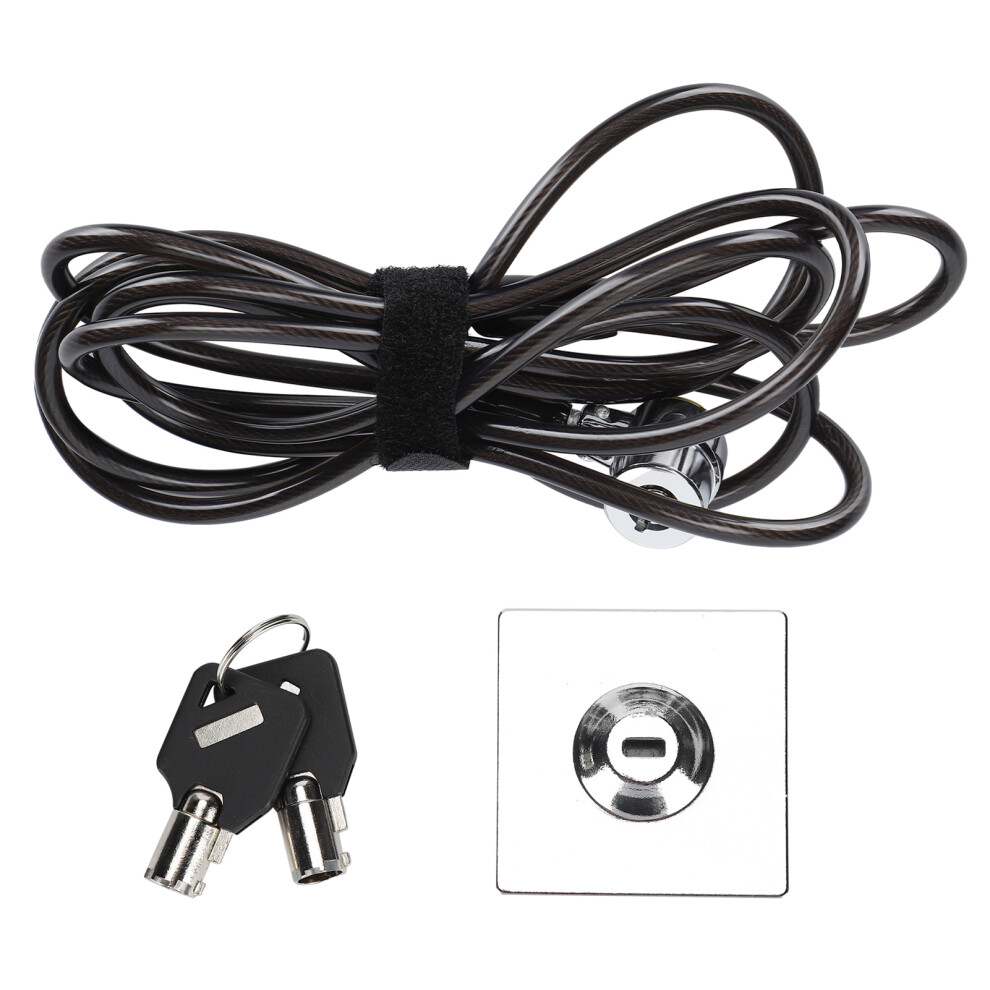 Carbon Steel Cable Combination Security Locking Cable Laptop Lock Push Button Design Theft Deterrent Keyless Cipher Lock Resettable Number Code For 9071309251364