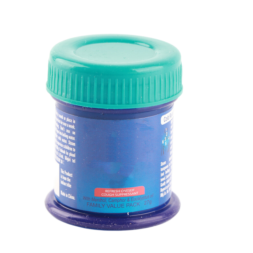 Topical Cooling Balm For Nasal Congestion And Cough Suppression With Soothing Menthol Eucalyptus Scents Temporary Relief Of Minor Aches Pains Muscles