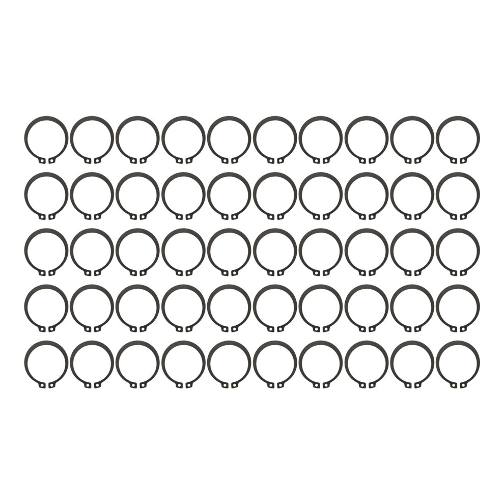 Metal Retaining Ring Assortment For Axial Control High Hardness External Snap Ring Wear Resistant No Deformation Easy Installation High Strength Rust 9071309252828