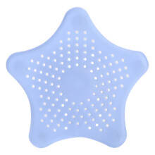 Trampa para cabello de desagüe de bañera, fácil de usar, impermeable, de material TPR, diseño flexible, resistente a los olores, red de drenaje