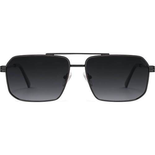 Γυαλιά ηλίου Retro Polarized Square για γυναίκες και άνδρες, μεγάλα μεταλλικά γυαλιά ηλίου 2