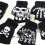Μοντέρνα ζεστά θερμικά γάντια Κομψά γάντια Skeleton Mitten για κρύο καιρό, χειμερινές 6