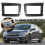 Central control navigation frame Left/Right Drive Fascia Frame Audio For 3