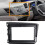 Central control navigation frame Left/Right Drive Fascia Frame Audio For 4