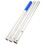 3Pcs Adjustable Aluminum Poles with Plastic Ends for Pool Net Skimming 2