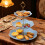 τεμάχια βάση στήριξης για cupcakes, σετ επίδειξης τραπεζιού επιδόρπιο, δίσκος 4