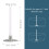 White Candle Wicks with Metal Tabs 500 Pieces 2