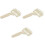 3Pcs Pizza Dough Docker Set White Hole Puncher for Baking Use 5