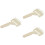 3Pcs Pizza Dough Docker Set White Hole Puncher for Baking Use 8