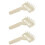 3Pcs Pizza Dough Docker Set White Hole Puncher for Baking Use 10