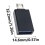 Πακέτο 2 προσαρμογέων USB C σε USB, θηλυκός προσαρμογέας USB 3.0 σε USB, plugs and play για 3