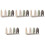 5Pcs Plastic Book Holder Bookends Desktop Organizer for Office & Study 5