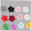 24 τεμάχια αυτοκόλλητα κεντήματος Hot Melt με σαφή floral μοτίβα για διακόσμηση ρούχων 4