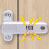 Verstellbare Türsicherheitsstange mit Alarm (1 Stück) 8
