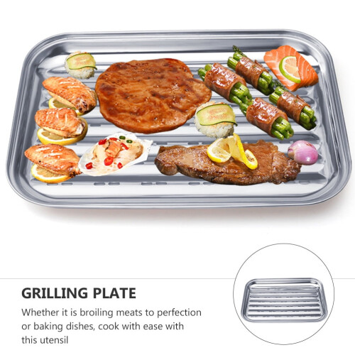 Bbq Cage Multi Purpose Barbecue Plate 1Pack 2