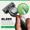 The six-blade razor system adopts multiple bending technology, a precise razor handle, and contains two blades 2