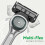 The six-blade razor system adopts multiple bending technology, a precise razor handle, and contains two blades 3