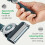 The six-blade razor system adopts multiple bending technology, a precise razor handle, and contains two blades 7