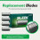 The six-blade razor system adopts multiple bending technology, a precise razor handle, and contains two blades 8