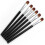 Foundation Cosmetic Eyebrow Eyeshadow Brush Makeup Brush Sets tools 5Pcs 6