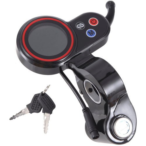 Ανταλλακτικά ScooterΟθόνη LCD 6 ακίδων με κλειδί για ηλεκτρικό σκούτερΟθόνη με 1