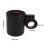Motorcycle Handlebar Cup Holder Aluminium Alloy Adjustable Water Bottle Mount 2