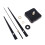 Kit de mecanismo de relógio de quartzo para reparo e substituição, compatível com mostradores de 40 cm (15,7 polegadas). 6