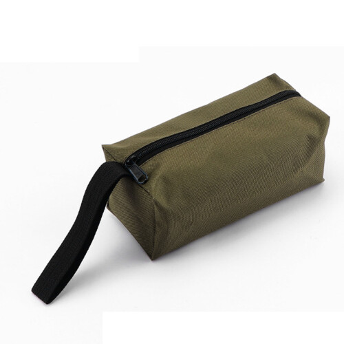 Zipper Tool Bag, Multi Purpose 25x10x10cm Green 1
