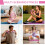Κιτ Pilates για γυναίκες: Σετ 12 τεμαχίων με δαχτυλίδι, μπάλα γιόγκα, 5 ζώνες, ζώνη Figure-8, 5