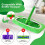 Washable Wet Dry Floor Cleaning Pads for Flat Mops 4 Pack 3