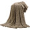 Plush Throw Blanket Brown 5978.4 Inches 2