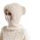 Conjunto de gorro, cachecol e máscara de tricô para mulheres (3 peças) 4