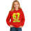 Boys Hooded Sweatshirt Graphic Print Casual Pullover with 4