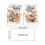 Torchons de cuisine de Pâques, 66 x 45 cm, polyester, lot de 2 3