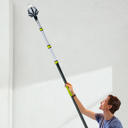 Quick-Release Bulb Changer for Elevated Lights, Ergonomic Design with Alloy-Plastic Construction 1