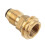 Small Propanes Adapter With Quick Connecting Systems Brass Propanes Fitting Brass Texture Suitable for Camping Grills 8