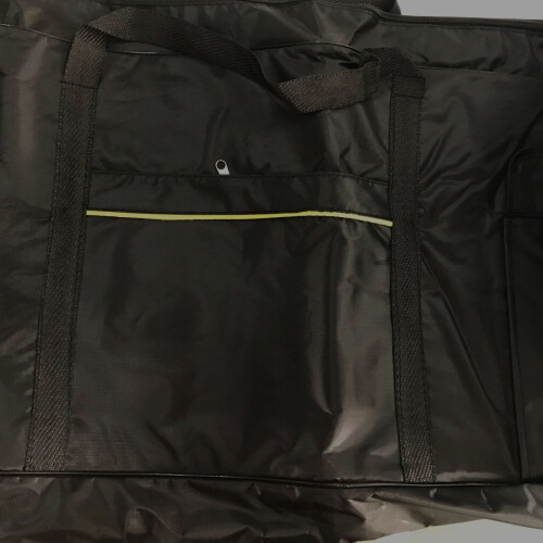 Bolsa para piano eletrônico de 61 teclas com forro acolchoado e resistente a quedas, com alça (39,3 x 15,7 x 5,1 polegadas). 1