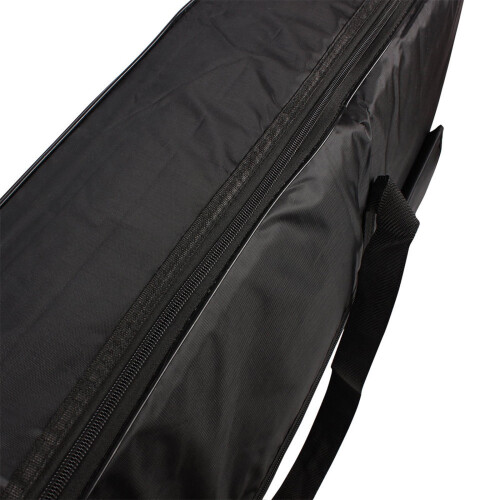 Bolsa para piano eletrônico de 61 teclas com forro acolchoado e resistente a quedas, com alça (39,3 x 15,7 x 5,1 polegadas). 2