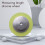 200Mm Aluminum Polyurethane Industrial Encoder Wheel Measuring for Rotary 3
