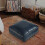 Faux Leather Moroccan Pouf Cover for Footstool 1 Piece 6